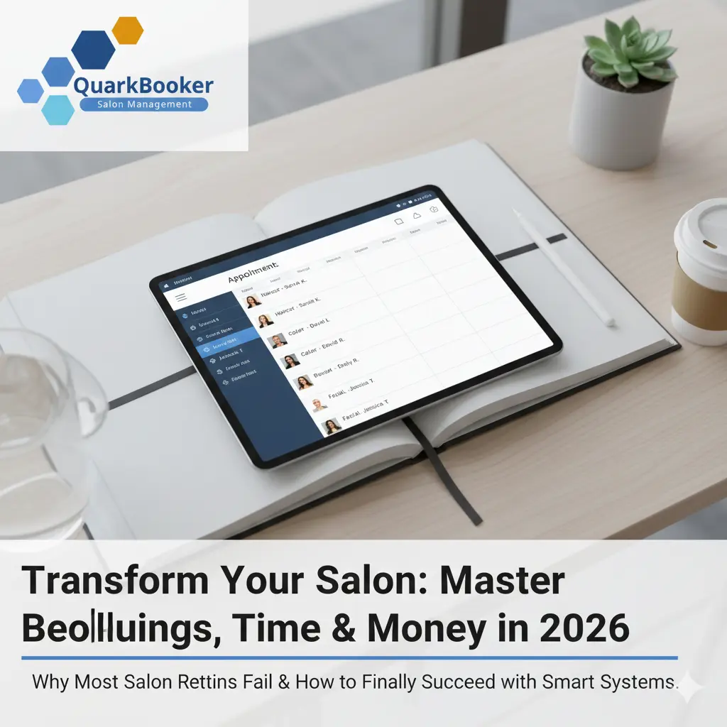 Salon Owners' Guide to Success in 2026 with QuarkBooker