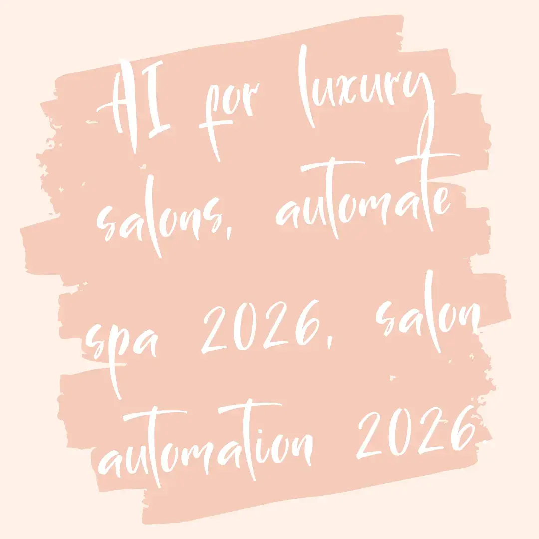 ai for salon ideas sample image with sample text for blog