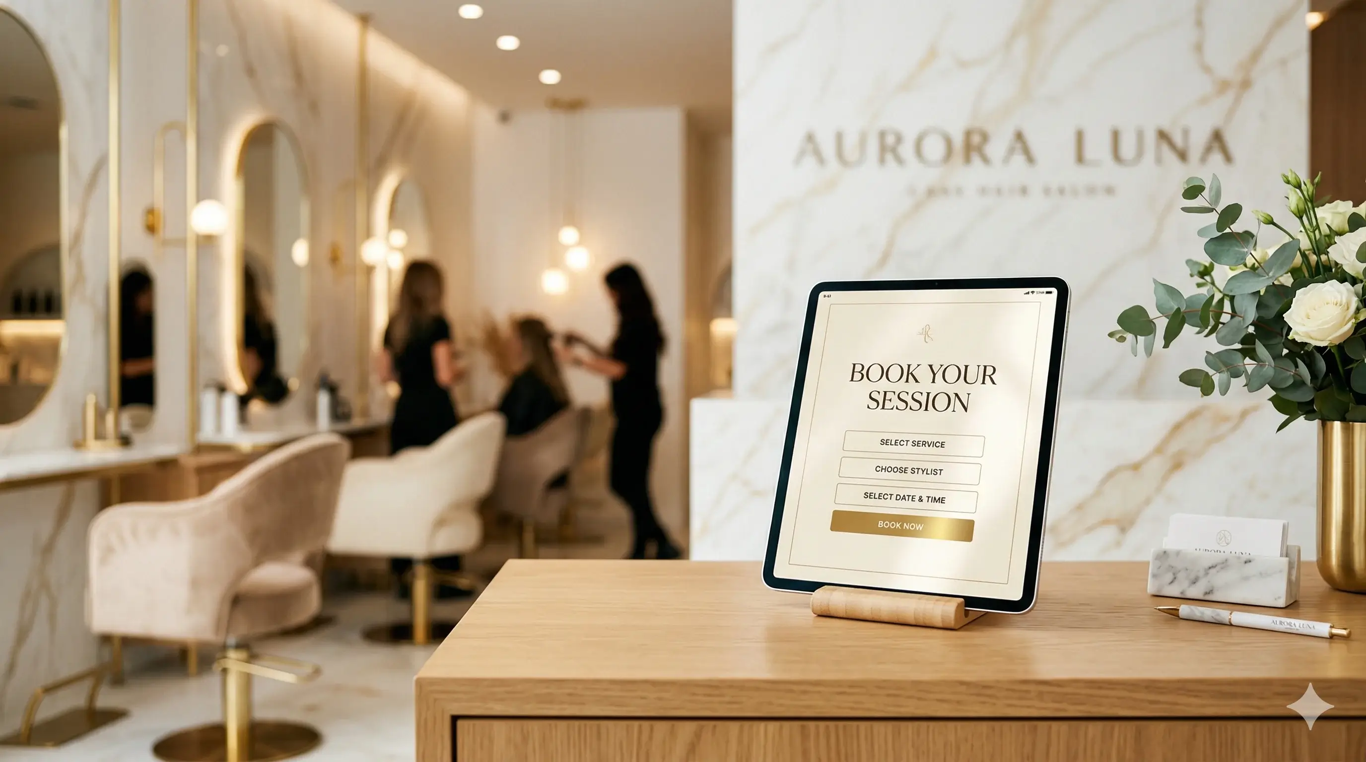 QuarkBooker vs Fresha comparison for luxury salons 2026.